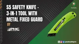 S5 Safety Cutter: The Ultimate 3-in-1 Cutting Tool for Safety and Efficiency!