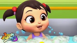 Canci&oacute;n de ba&ntilde;o | M&uacute;sica para ni&ntilde;os | Educaci&oacute;n | Boom Buddies Espa&ntilde;ol | Dibujos animados