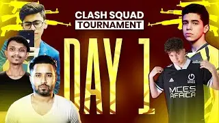 FREE FIRE INDIA VS MENA SERVER CLASH SQUAD TOURNAMENT DAY-1  - GARENA FREE FIRE LIVE