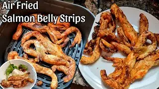 AIR FRIED SALMON BELLY STRIPS