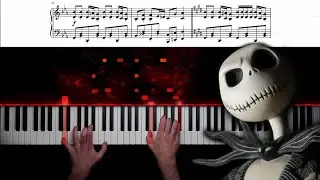 This Is Halloween - The Nightmare Before Christmas | Piano Cover + Sheet Music