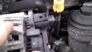 TDI engine comparison 1.4 TDI vs 1.2 cri TDI both VW brand. Running idle only.