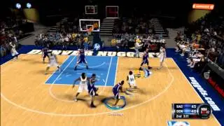 NBA 2K12 Association Mode Playoffs: Getting High in Denver - Kings vs Nuggets Game 1
