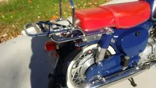 1964 honda dream 305 blue