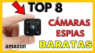 📸 Las 8 Mejores CAMARAS ESPIAS BARATAS de Amazon (2023) con Wifi - Cámaras Pequeñas para Espiar