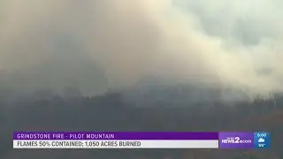 Pilot Mountain wildfire caused by unauthorized campfire: NC Forest