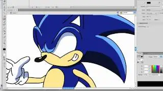 How I Draw Sonic--Nazo Unleashed Style