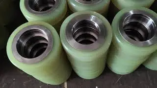 Custom Casting Molded PU wheel