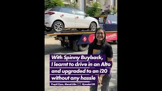 Prapti Vyas upgraded from Maruti Alto to Hyundai i20 | Spinny&reg; Buyback | Spinny&reg; Review