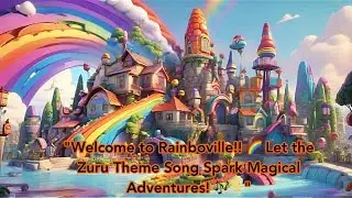 Welcome to Rainboville!! Theme Song Zuru #shorts #fairycornprincesses #kidscartoons #rainbocorns