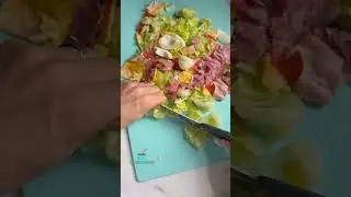 Chopped Salad #food #lowcarb #keto #foryou #kristysketolifestyle