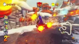 Meteor Gorge - Crash&trade; Team Racing Nitro-Fueled #CTR043 (PS4 Gameplay, 1080P 60FPS)