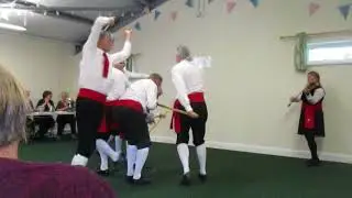 Sallyport Sword performing the Poppleton sword dance at the SDU competiton Goathland 2017