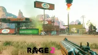 RAGE 2: Creative Combat Kills Outpost Clearing | Part 2