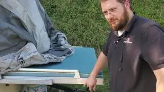 How to set up a 91 Coleman Fleetwood Popup Camper