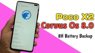Poco X2 Best Custom Rom Corvus Os 8.0 | For Battery Performance & Miui Pro Camera !!