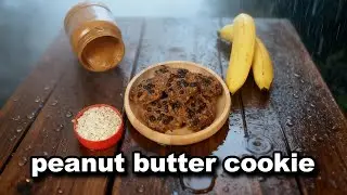 Healthy Peanut Butter Oat Cookies | کوکی رژیمی جو دوسر و کره بادام‌زمینی
