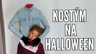 Origin&aacute;ln&iacute; Halloweensk&eacute; kost&yacute;my &ndash; jednoduch&yacute; kostlivec z p&aacute;sky & DIY stra&scaron;ideln&yacute; kost&yacute;m