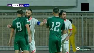 PAKISTAN VS AFGHANISTAN 1️⃣ - 1️⃣ | 14 OCT 2025 #HIGHLIGHTS #AFCAsianCupQualifiers 