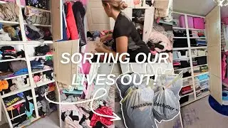 massive DECLUTTER! 2025 extreme clothing motivation|  LETTING GO | ddenniden