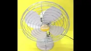 vintage HUNTER OSCILLATING TABLE FAN - 12