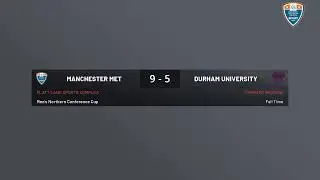 LIVE BUCS MEN'S FUTSAL - MANCHESTER METROPOLITAN UNIVERSITY VS DURHAM - 10AM - 19TH FEB 2023