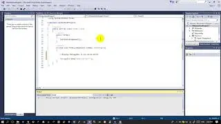 hello world in C#