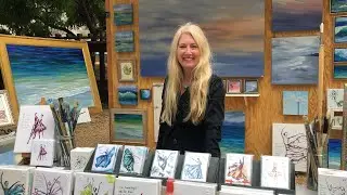 Michelle Burt - Sawdust Art Festival Meet The Artist Series