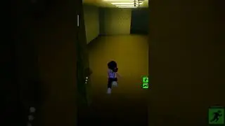 Playing backrooms At roblox! but i died ;-;