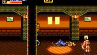 Streets of Rage 2 Gameplay Adam Hunter Hack Stage 1