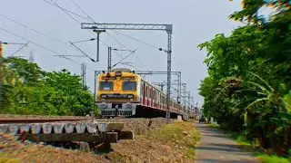EMU's of South Eastern Railways & Sealdah Main line passing through Greenery 🌿🍃