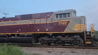 Chasing CP 7017 (HOTBOX ON CAR)