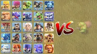 SNEAKY GOBLIN VS ALL TROOPS ! WHO WILL WIN ?!! | CLASH OF CLANS