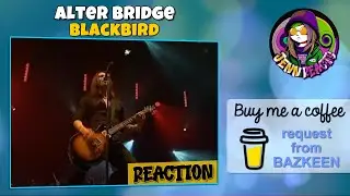 Buy Me A Coffee Request - Alter Bridge - Blackbird (Live From Amsterdam) - First Time Reaction