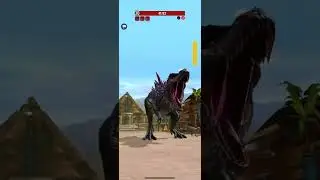 Emperor Mortem Rex & level 30 Dino Team Vs Mortem Rex raid boss Fight - Jurassic World alive