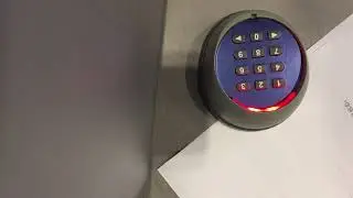 GATEXPERT wireless keypad change password