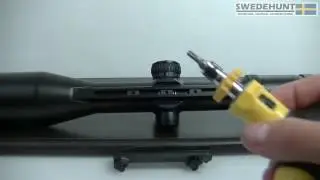 How to mount the ZEISS rail optics on a Blaser Saddle mount