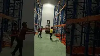racking system cold storage #short #racking #refrigeration #coldstorage #subscribe