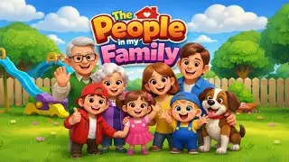 My Family Song 👨&zwj;👩&zwj;👧&zwj;👦 | Learn Family Members for Toddlers