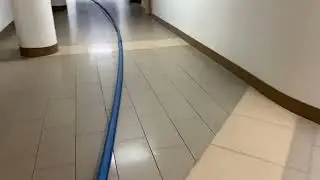 Hospital tile and grout cleaning by Team Ossanna
