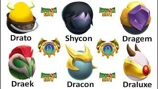 Choose Your Favorite LEGENDS of DEUS DRAGONS | Dragon City Gameplay 😍