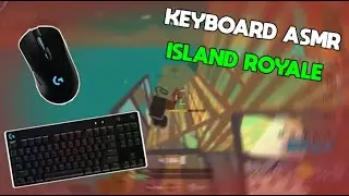 ISLAND ROYALE KEYBOARD ASMR 2! | 240FPS SMOOTH 4K| G PRO KEYBOARD