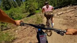 Powerline Trail South Lake Tahoe | Mountain Biking | 4K | MTB |