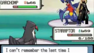 Pokemon Pearl Walkthrough : Battle Vs The Champion Cynthia (Part 2)