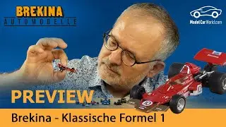 BREKINA - Preview 1:87 Formel 1 Weltmeister der 70er Jahre
