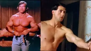 Arnold & Stallone as Henchmen in 1970s Philip Marlowe Movies
