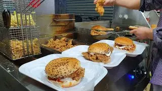 Оригинальный рецепт бургера «Хрустящая курица Зингер»