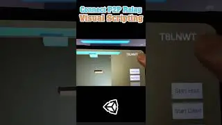 How to connect Multiplayer P2P using Relay in Unity Visual Scripting 