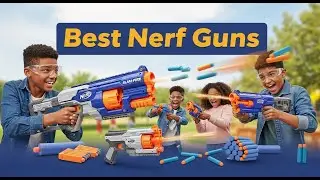 ТОП-5 лучших бластеров Nerf 2026 года | Самый большой бластер Nerf