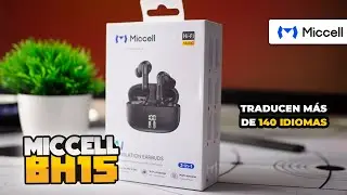 Miccell BH15🛫🎧 Aud&iacute;fonos que Traducen M&aacute;s de 140 Idiomas &iexcl;Perfectos para Viajar!  🌎